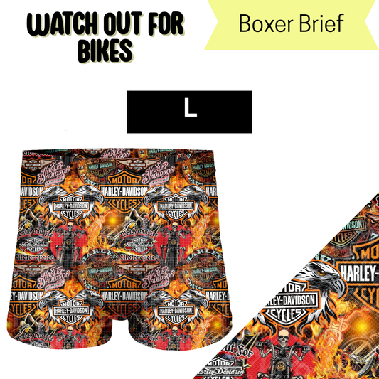 Watch Out For Bikes Boxer Briefs