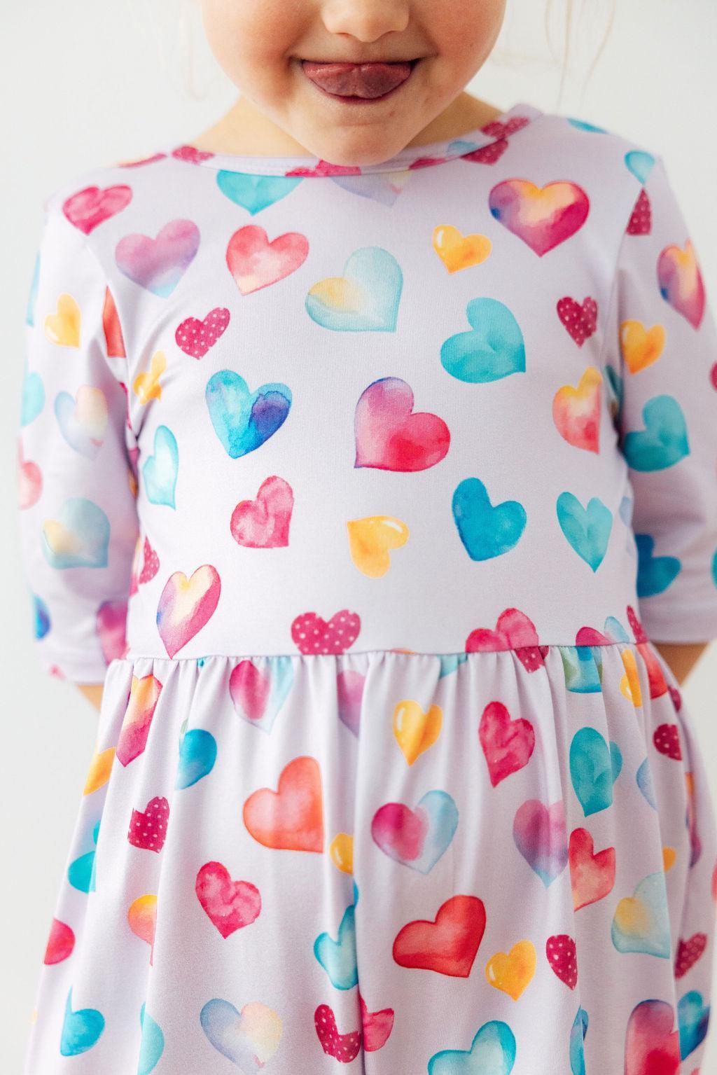 Watercolor Kisses Wide Leg Jumpsuit