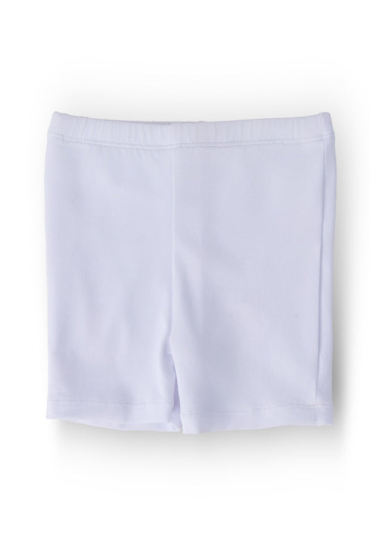 White Twirl Shorts