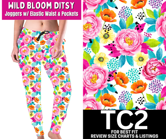 Wild Bloom Ditsy Joggers