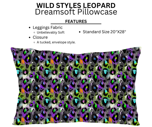 Wild Styles Leopard Dreamsoft Pillowcase