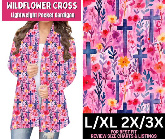 Wildflower Cross Pocket Cardigan