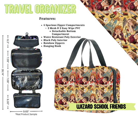 Wizard School Friends Travel Organizer