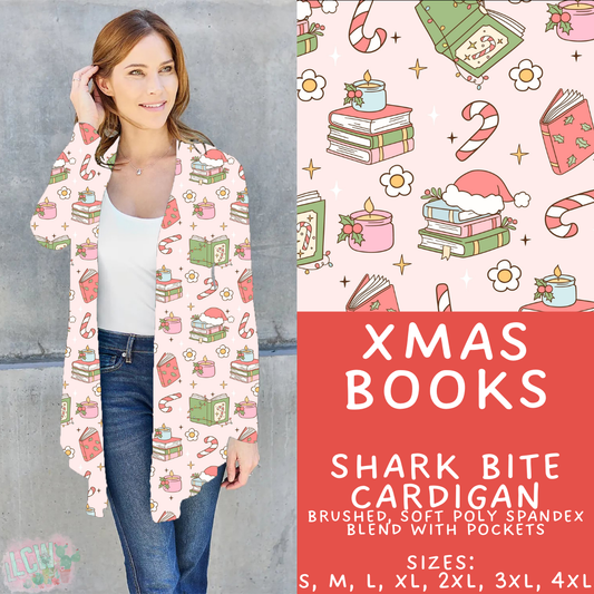 Batch #424 - Jingle All The Way - Closes 10/3 - ETA mid/late Nov - Xmas Books Cardigan