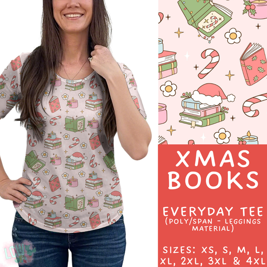 Batch #424 - Jingle All The Way - Closes 10/3 - ETA mid/late Nov - Xmas Books Everyday Tee