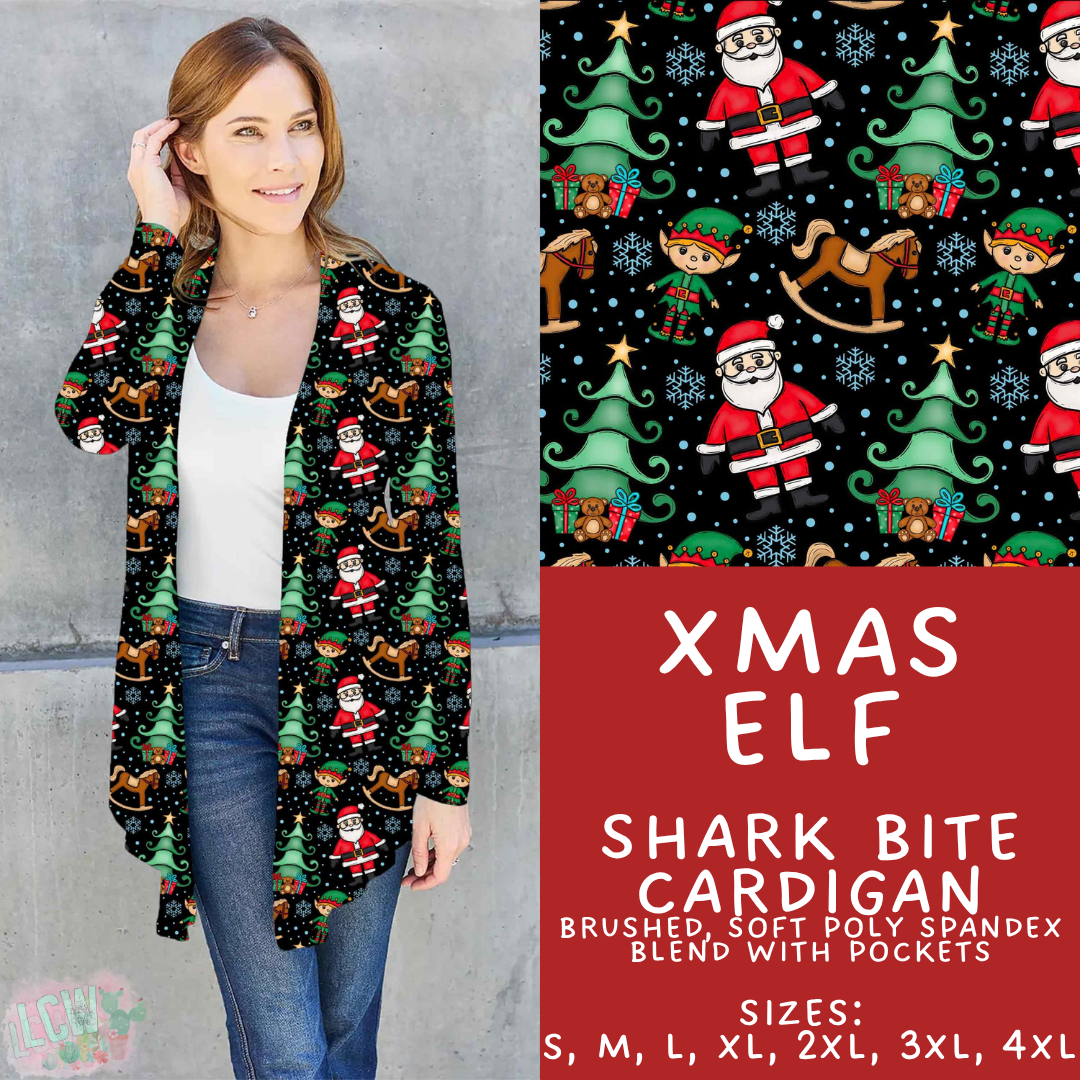 Batch #600 - Jingle all the Way 2 - Closes 10/19 - ETA early/mid Dec - Xmas Elf Cardigan
