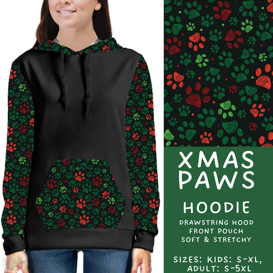 Batch #595 - Christmas Spirit 2 - Closes 10/7 - ETA early Dec - Xmas Paws Hoodie