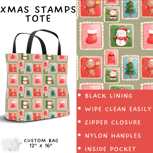 Batch #424 - Jingle All The Way - Closes 10/3 - ETA mid/late Nov - Xmas Stamps Tote