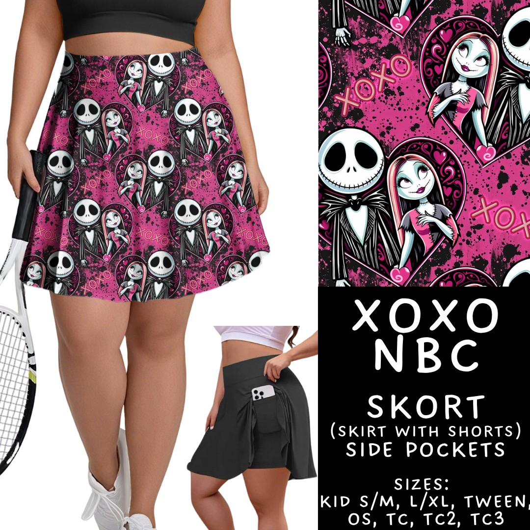 Batch #457 - Magical Character Love Collection - Closes 12/1 - ETA mid Jan - XOXO NBC Alien Skort