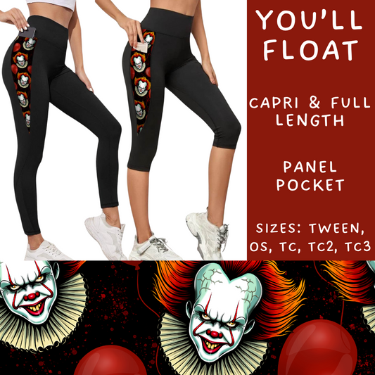 Ready To Ship - You'll Float Pocket Full Length Legging - TC2