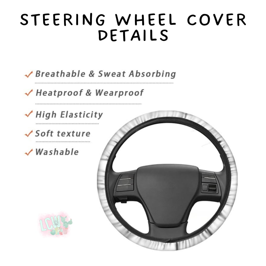 Batch #554 - Car Accessories 3 - Closes 7/10 - ETA early/mid Sept - Pebbles Steering Wheel Cover