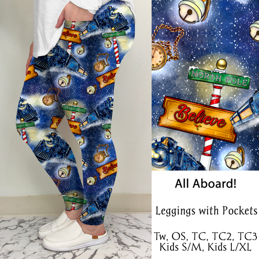All Aboard Leggings & Joggers w/ Pockets | Run ends 9/12 @ midnight EST | ETA 41 Days