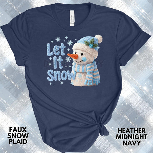 Faux Snow Plaid Winter Wonderland Preorder Closing 11-9