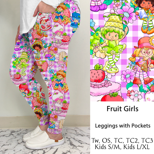 Fruit Girls Leggings/Joggers w/ Pockets | Run ends 9/26 | ETA 41 Days