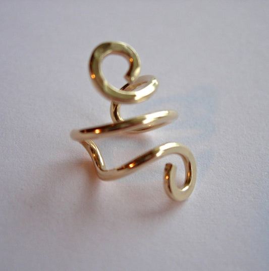 GOLD EAR CUFFS - Alonna's Legging Land
