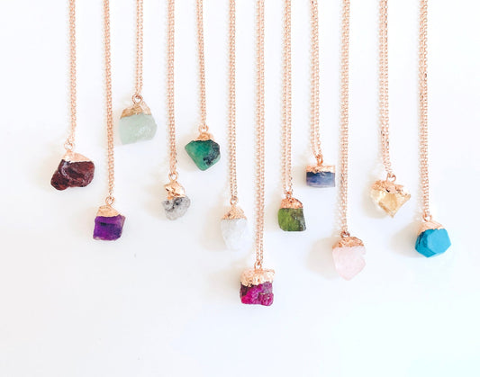BIRTHSTONE NECKLACE - Alonna's Legging Land