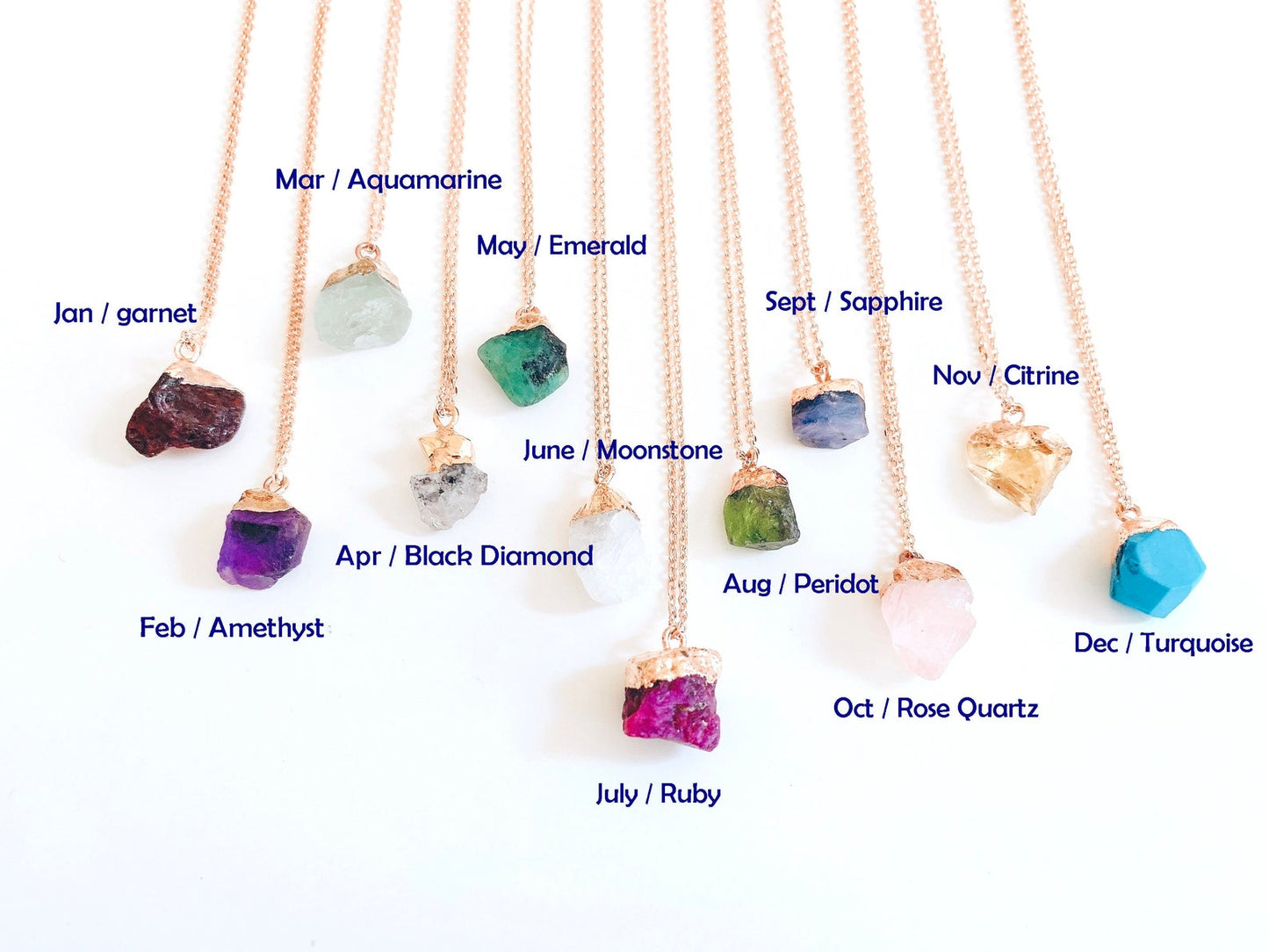 BIRTHSTONE NECKLACE - Alonna's Legging Land