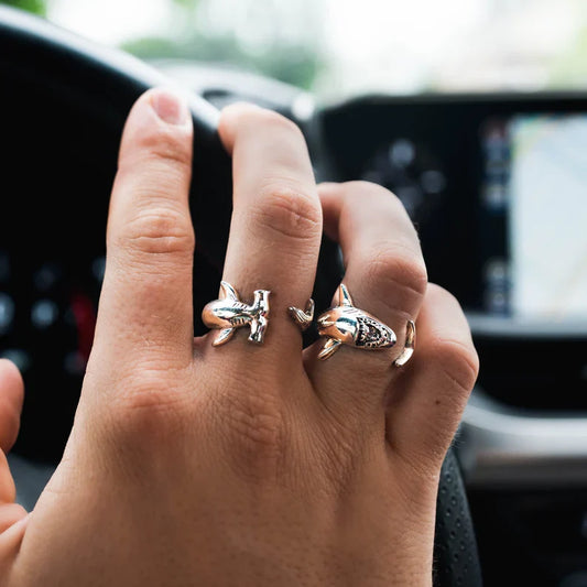 SHARK RINGS (ADJUSTABLE) - Alonna's Legging Land