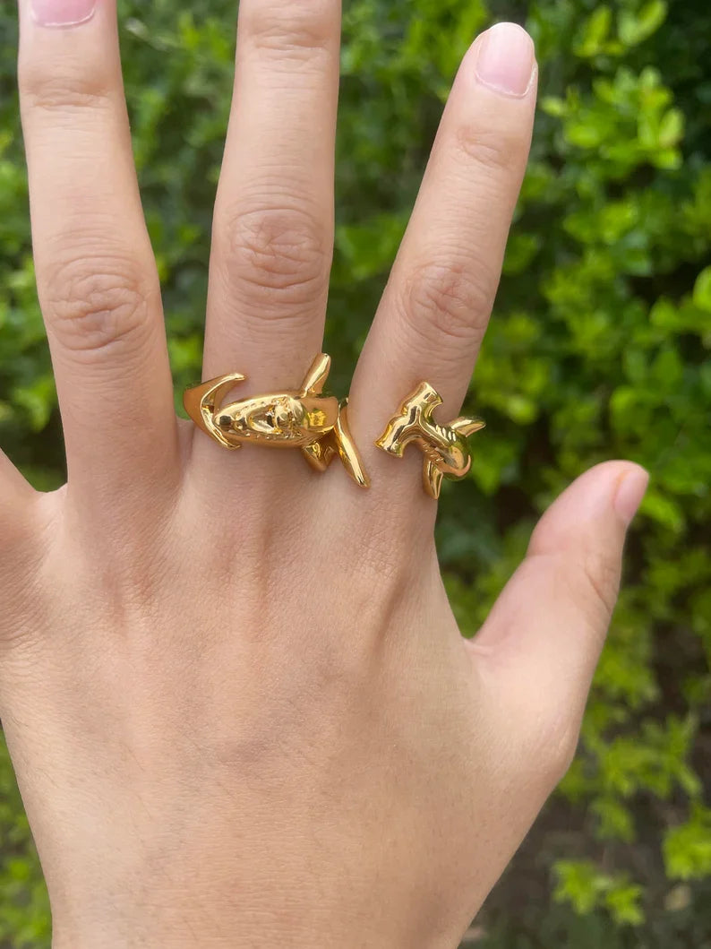 SHARK RINGS (ADJUSTABLE) - Alonna's Legging Land