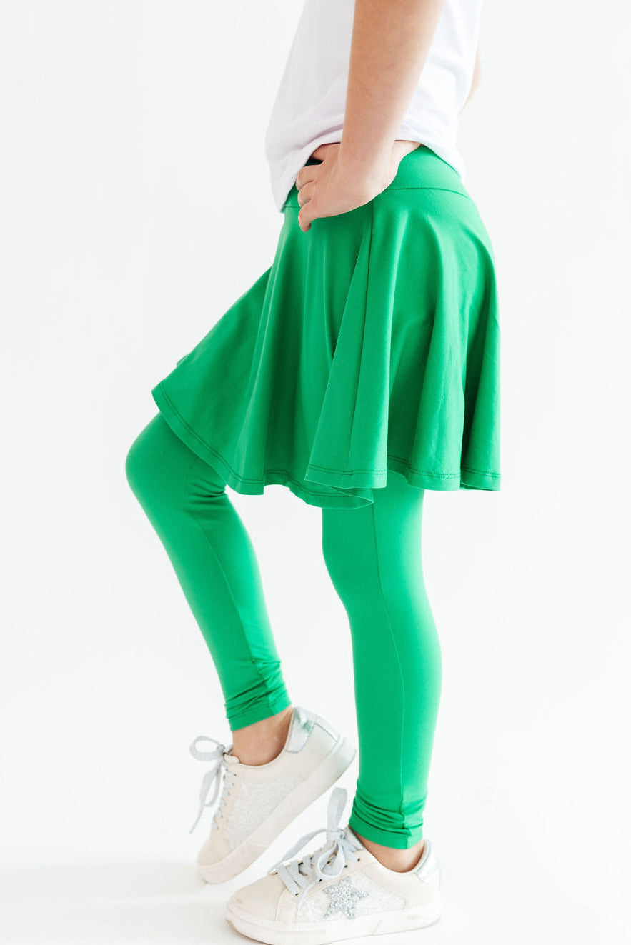 Kelly Green Twirl Skegging