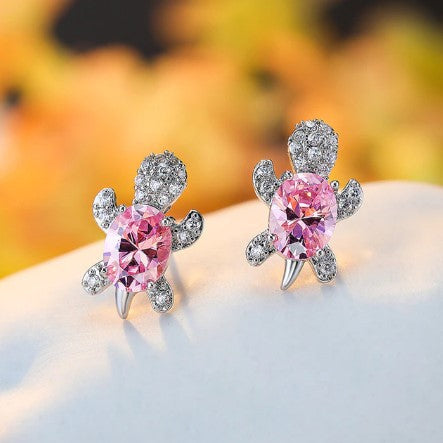 TURTLE GEM EARRINGS (PAIR) - Alonna's Legging Land