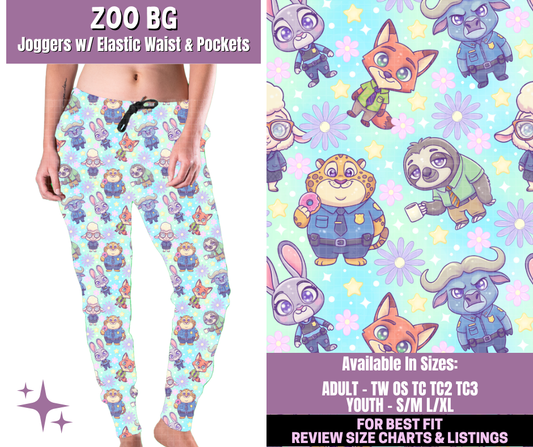 Preorder! Closes 1/14. ETA April. Zoo BG Joggers