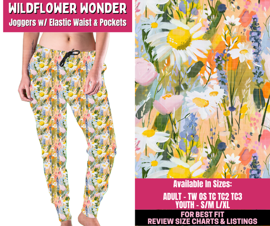 Preorder! Closes 12/31. ETA March. Wildflower Wonder Joggers