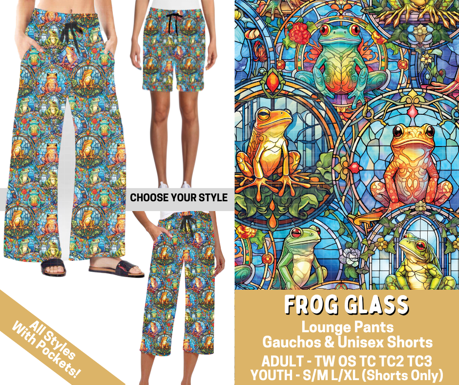 Preorder! Closes 2/26. ETA May. Frog Glass Combo Lounge Lengths - Alonna's Legging Land
