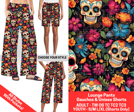 Preorder! Closes 2/12. ETA May. Calavera Floral Combo Lounge Lengths