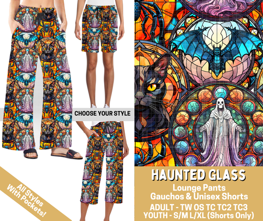 Preorder! Closes 2/26. ETA May. Haunted Glass Combo Lounge Lengths - Alonna's Legging Land