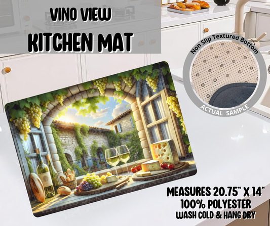 Preorder! Closes 9/10. ETA Dec. Vino View Kitchen Mat
