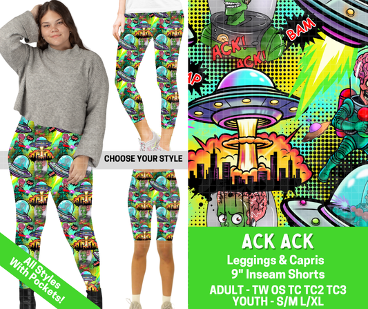 Preorder! Closes 2/25. ETA May. Ack Ack Combo Legging Lengths - Alonna's Legging Land