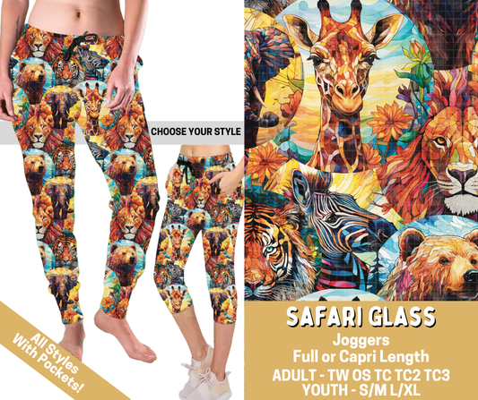 Preorder! Closes 2/26. ETA May. Safari Glass Combo Jogger Lengths - Alonna's Legging Land