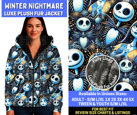 Preorder! Closes 10/20. ETA Jan. Winter Nightmare Luxe Fur Jacket