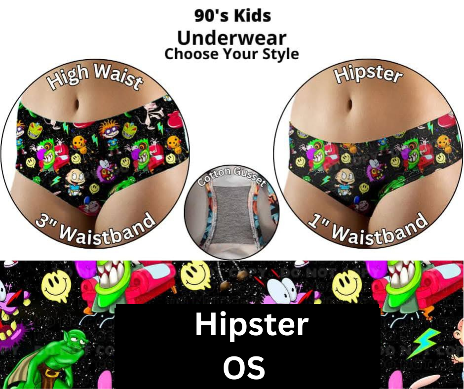 90s Kids Hipster & High Waist Underwear