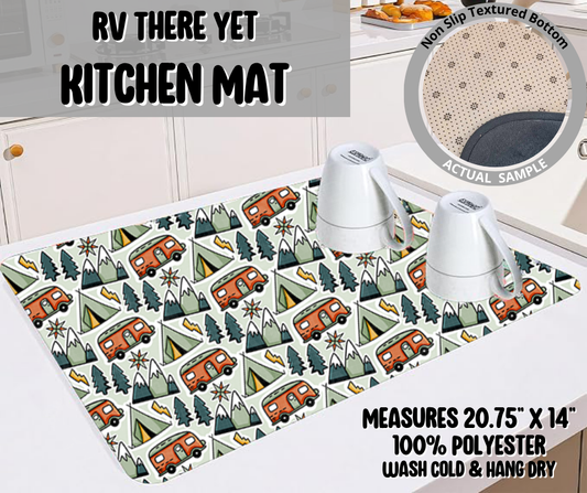 Preorder! Closes 4/20. ETA July. RV There Yet Kitchen Mat
