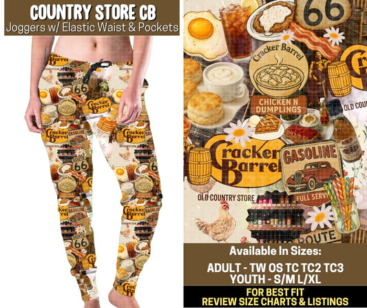 Preorder! Closes 9/4. ETA Dec. Country Store CB Joggers