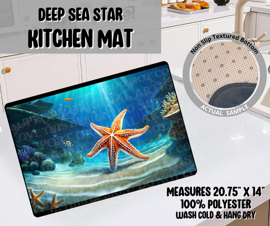 Preorder! Closes 4/20. ETA July. Deep Sea Star Kitchen Mat