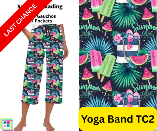 Summer Loading Capri Gauchos - Alonna's Legging Land