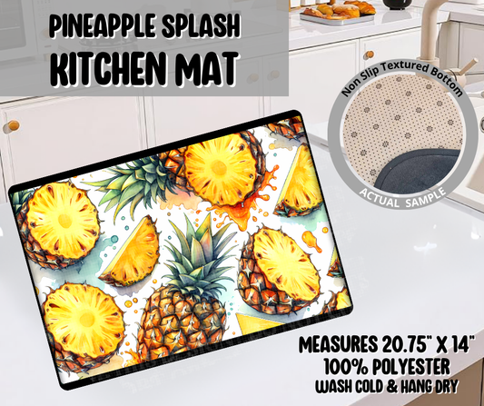 Preorder! Closes 4/20. ETA July. Pineapple Splash Kitchen Mat