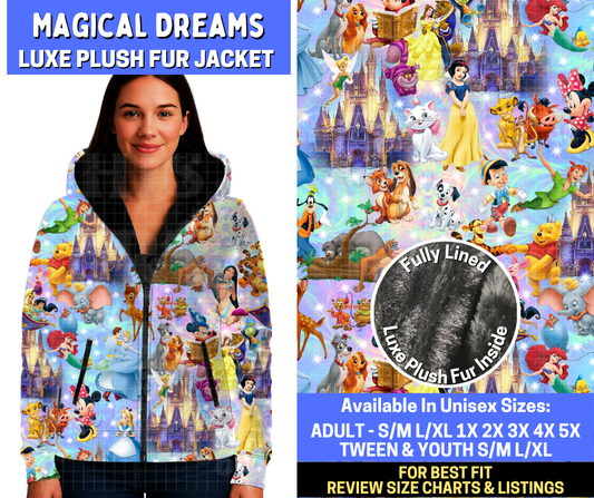 Preorder! Closes 10/20. ETA Jan. Magical Dreams Luxe Fur Jacket