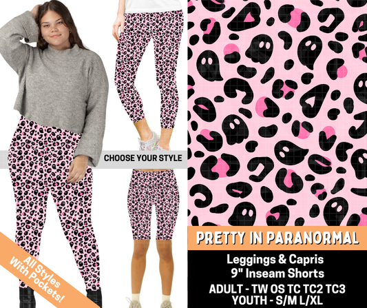 Preorder! Closes 7/1. ETA Oct. Pretty In Paranormal Combo Legging Lengths