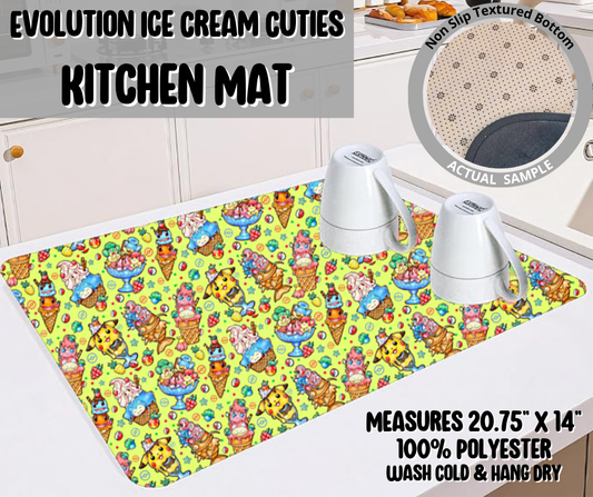 Preorder! Closes 4/20. ETA July. Evolution Ice Cream Cuties Kitchen Mat