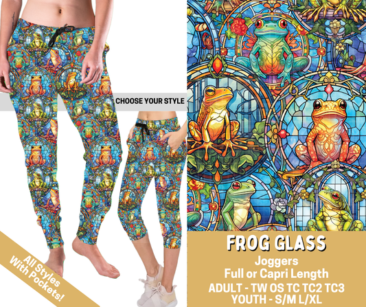 Preorder! Closes 2/26. ETA May. Frog Glass Combo Jogger Lengths - Alonna's Legging Land
