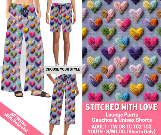 Preorder! Closes 2/16. ETA May. Stitched With Love Combo Lounge Lengths - Alonna's Legging Land