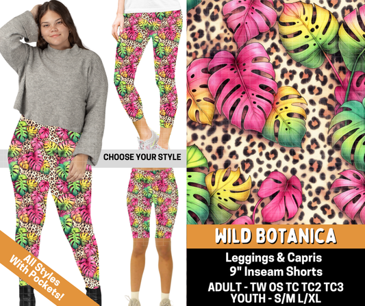 Preorder! Closes 6/1. ETA Sept. Wild Botanica Combo Legging Lengths