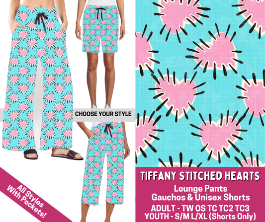 Preorder! Closes 3/2. ETA June. Tiffany Stitched Hearts Combo Lounge Lengths