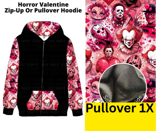 Horror Valentine Zip-Up or Pullover Hoodie