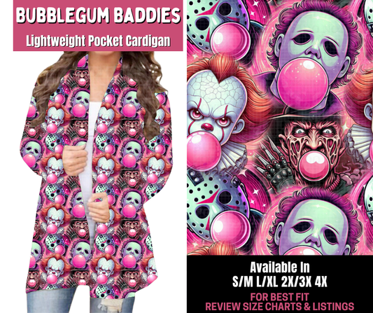 Preorder! Closes 11/10. ETA Jan. Bubblegum Baddies Pocket Cardigan