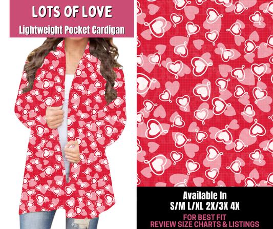 Preorder! Closes 11/10. ETA Jan. Lots Of Love Pocket Cardigan